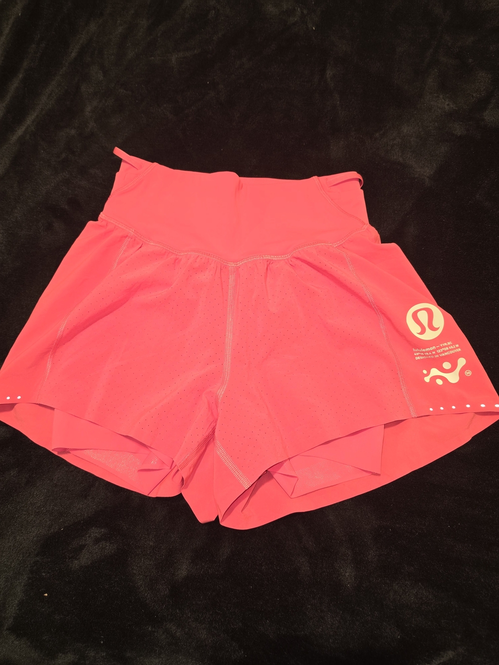 lululemon athletica Bright Pink High-Rise Athletic Shorts